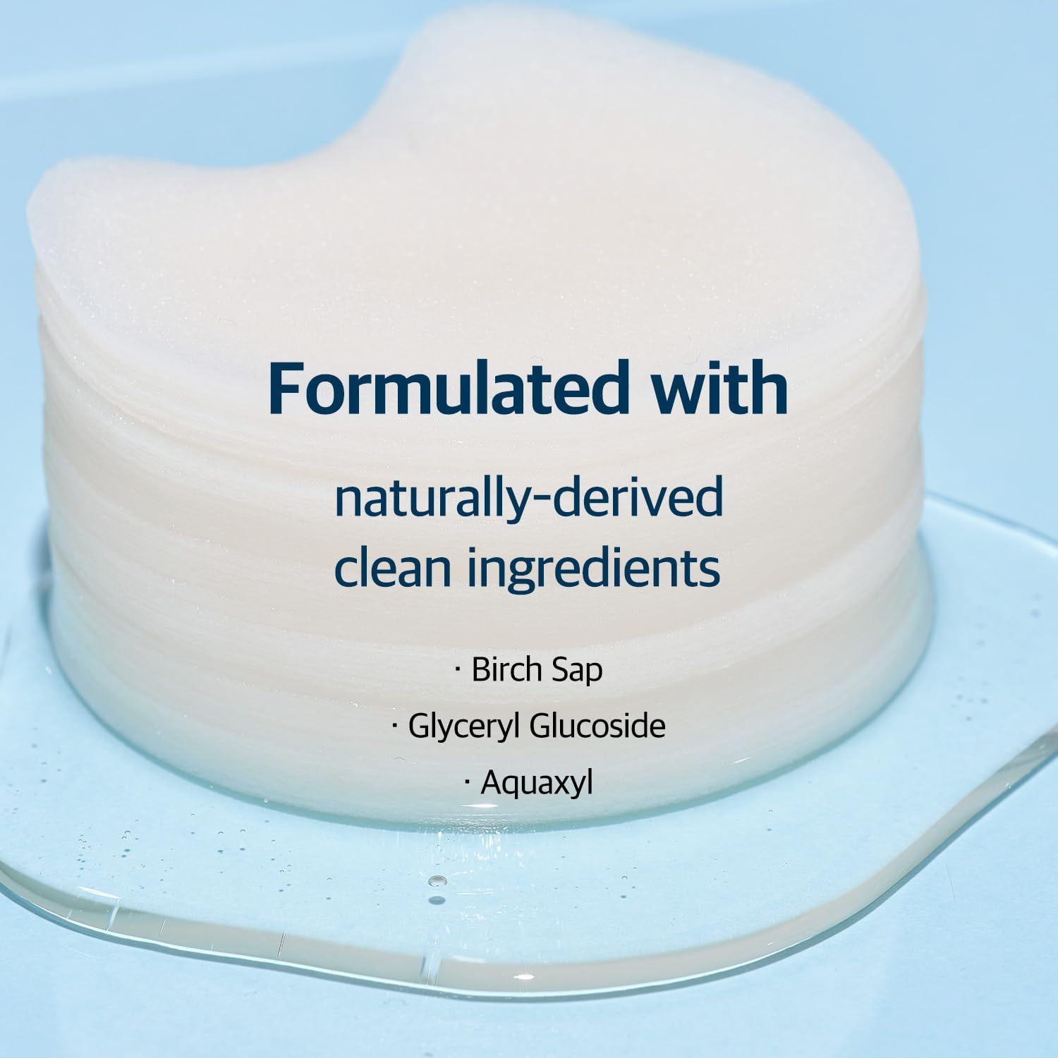 Luvisti Birch Juice Moisturizing Pads – 80pcs Hydrating & Soothing Facial Pads - Image 3
